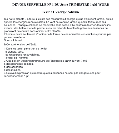 TÉLÉCHARGER SUJET 1AM