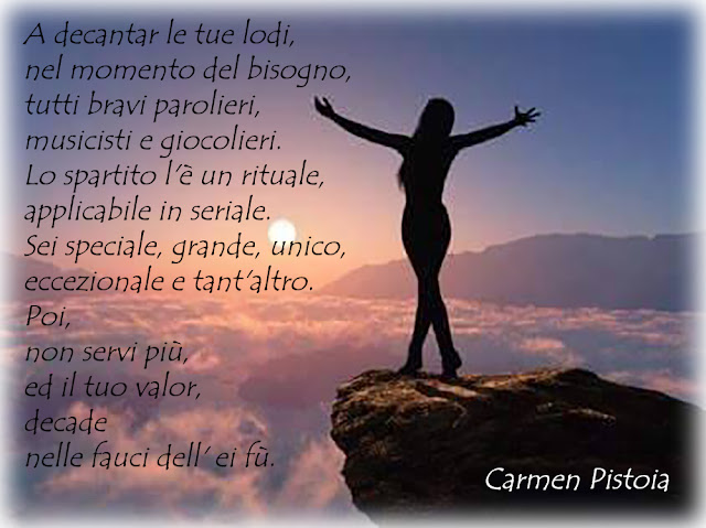 LE PERLE NELL'ANIMA: NEL MOMENTO DEL BISOGNO...