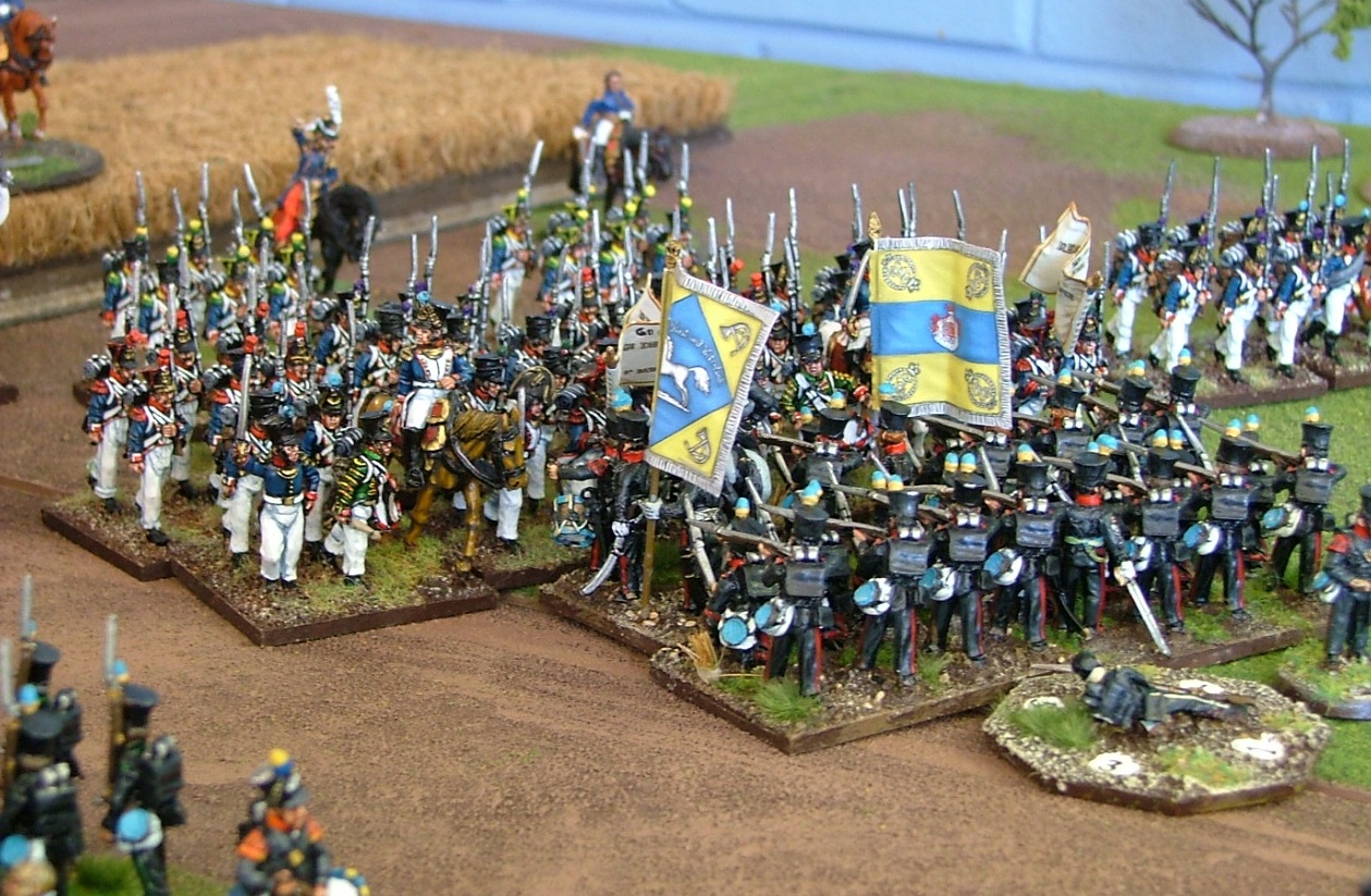 With Pyjamas through a whiff of grapeshot! Napoleonic Brunswickers