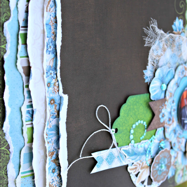 BoBunny Penelope Masculine Layout designed by Rhonda Van Ginkel BoBunny Penelope Masculine Layout designed by Rhonda Van Ginkel
