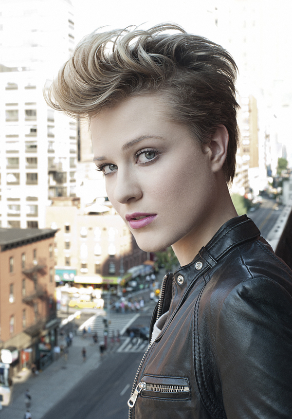 Evanholics Evan Rachel Wood Fan Place Evan by Jake Bailey Mohawk