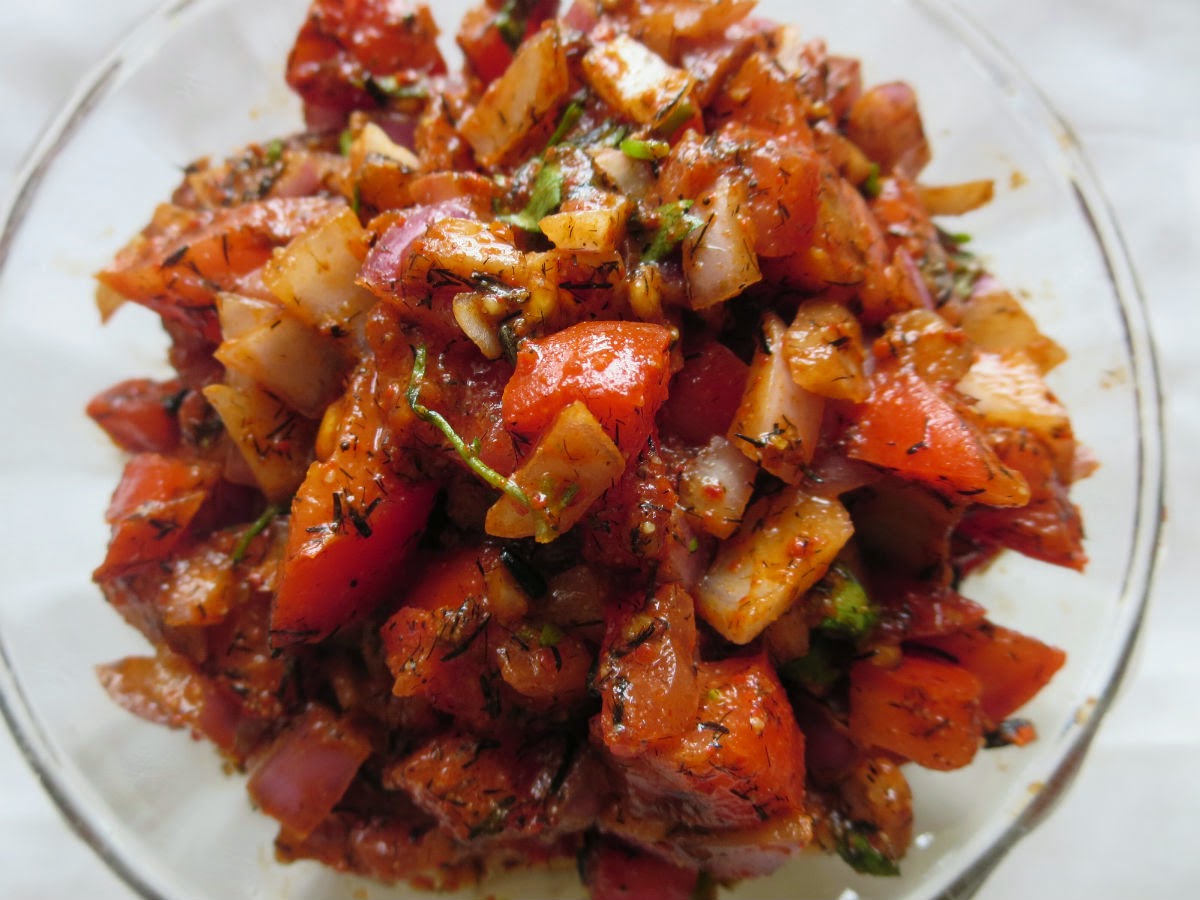 Dharwad Cooks ಟೊಮೇಟೊ ಪಚಡಿ Tomato Pachadi