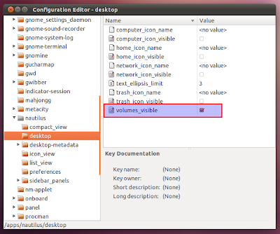 How to Hide Mounted/removable Drives from Ubuntu Desktop