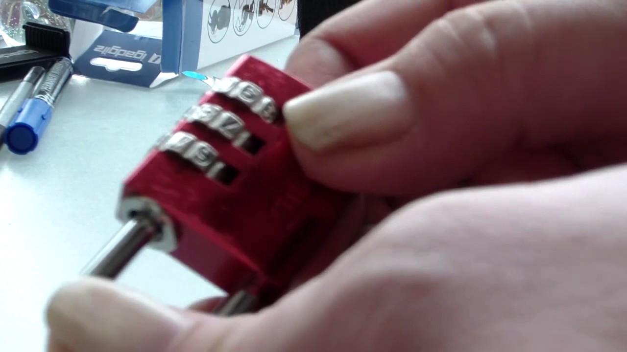 zahlenschloss knacken - woodenbild :)