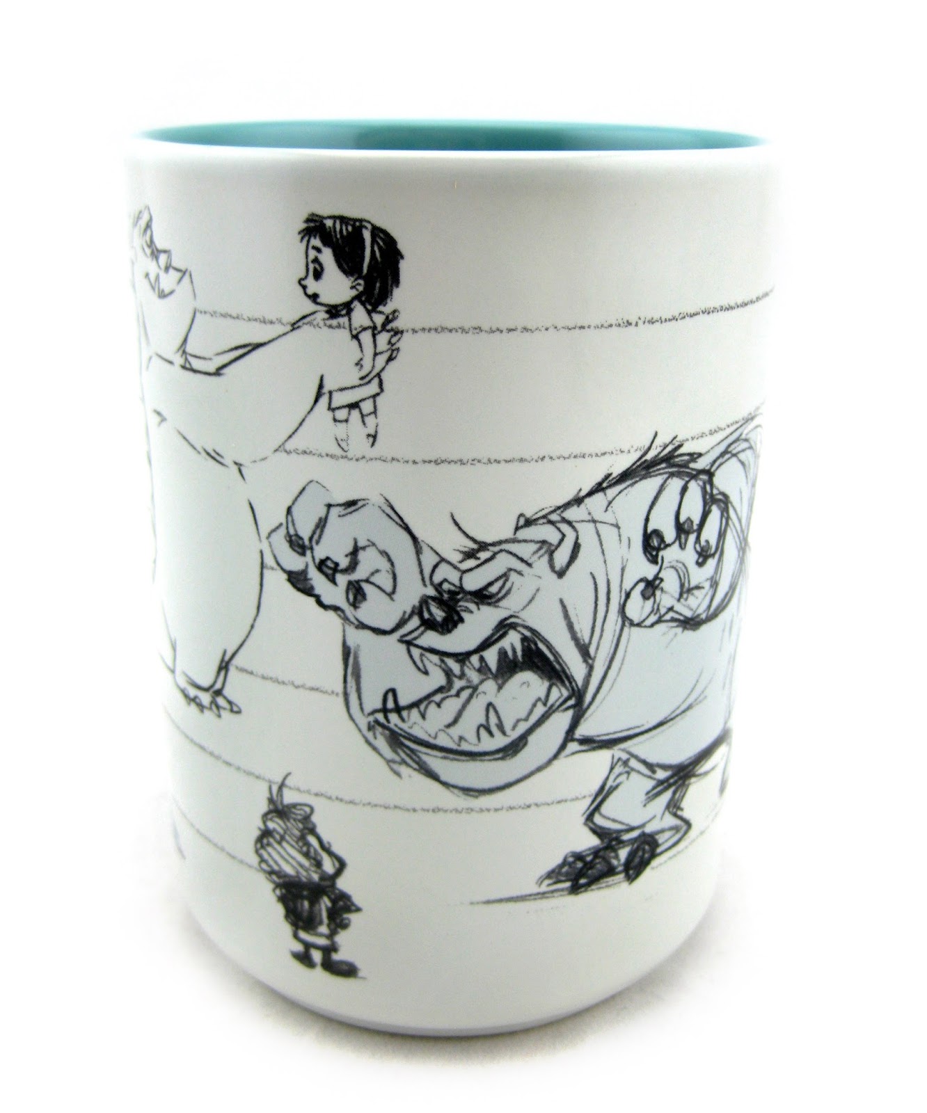 Dan the Pixar Fan Monsters Inc. Sulley Art of Pixar Mug