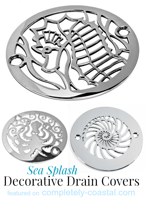 Decorative Drain Covers for the Shower