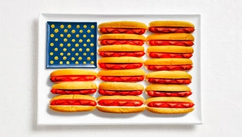 17-Usa-Flag-Advertising-Agency-WHYBIN\TBWA-Sydney-International-Food-Festival-www-designstack-co
