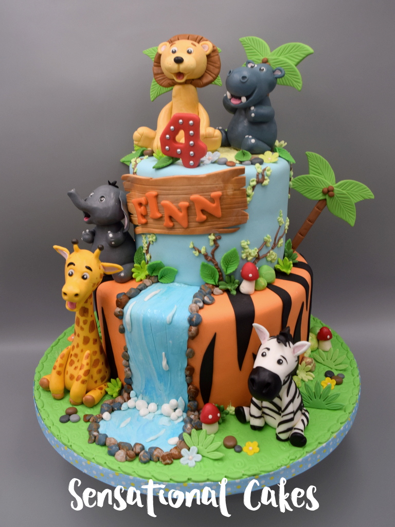 Roblox Cake Singapore Halal The Sensational Cakes Animal Madagascar Jungle Inspired Theme Boy Birthday 3d Cake Singapore