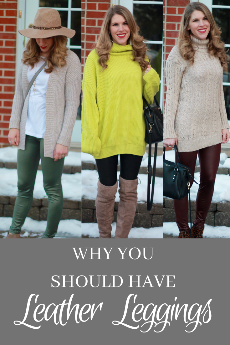 Why You Should Have Leather Leggings & Confident Twosday Linkup