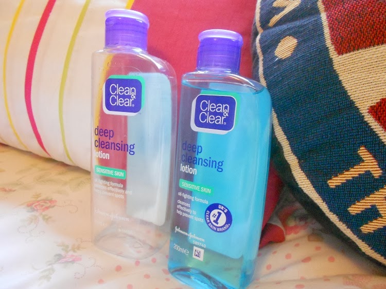 clean & clear deep cleansing lotion