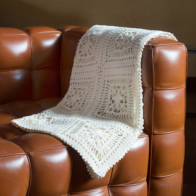 Lily crochet blanket, pattern