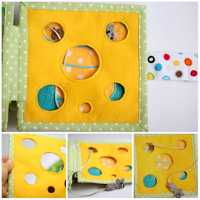 Handmade personalized  quiet book TomToy
