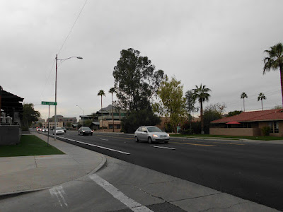 Cloudy Sky at Camelback Road and Civic Center Plaza on January 27, 2012 at 5:14 PM.