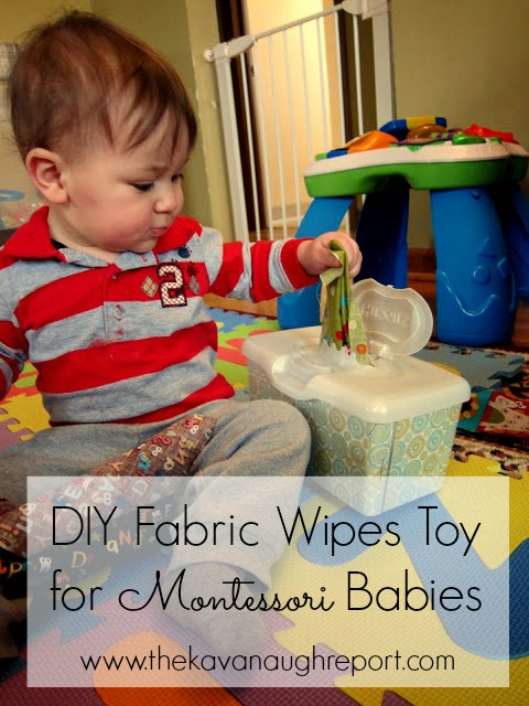 DIY Fabric Wipes Toy