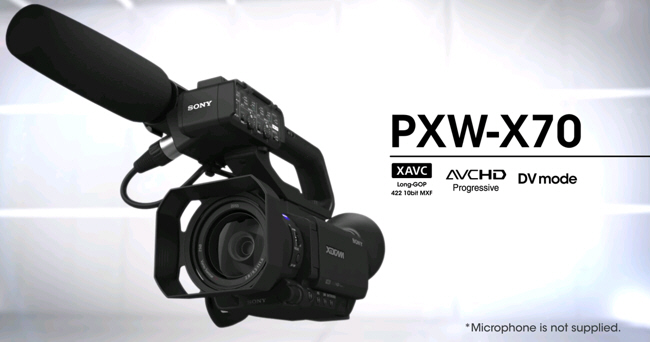 SONY PXW-X70高畫質攝影機  詳細介紹