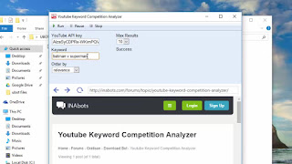 Youtube Keyword Competition Analyzer 