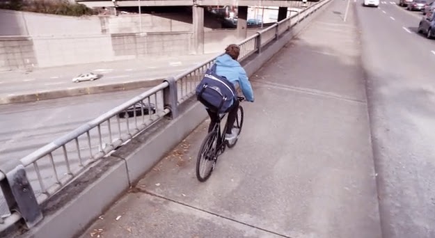 are you supposed to ride a bike on the sidewalk