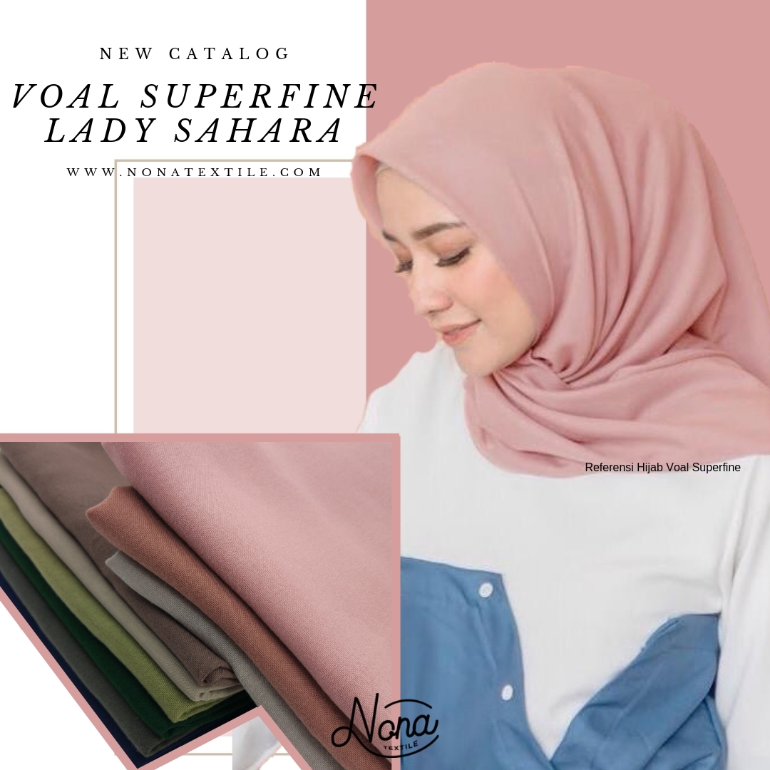 Kain Voal Premium Jilbab Kain Voal