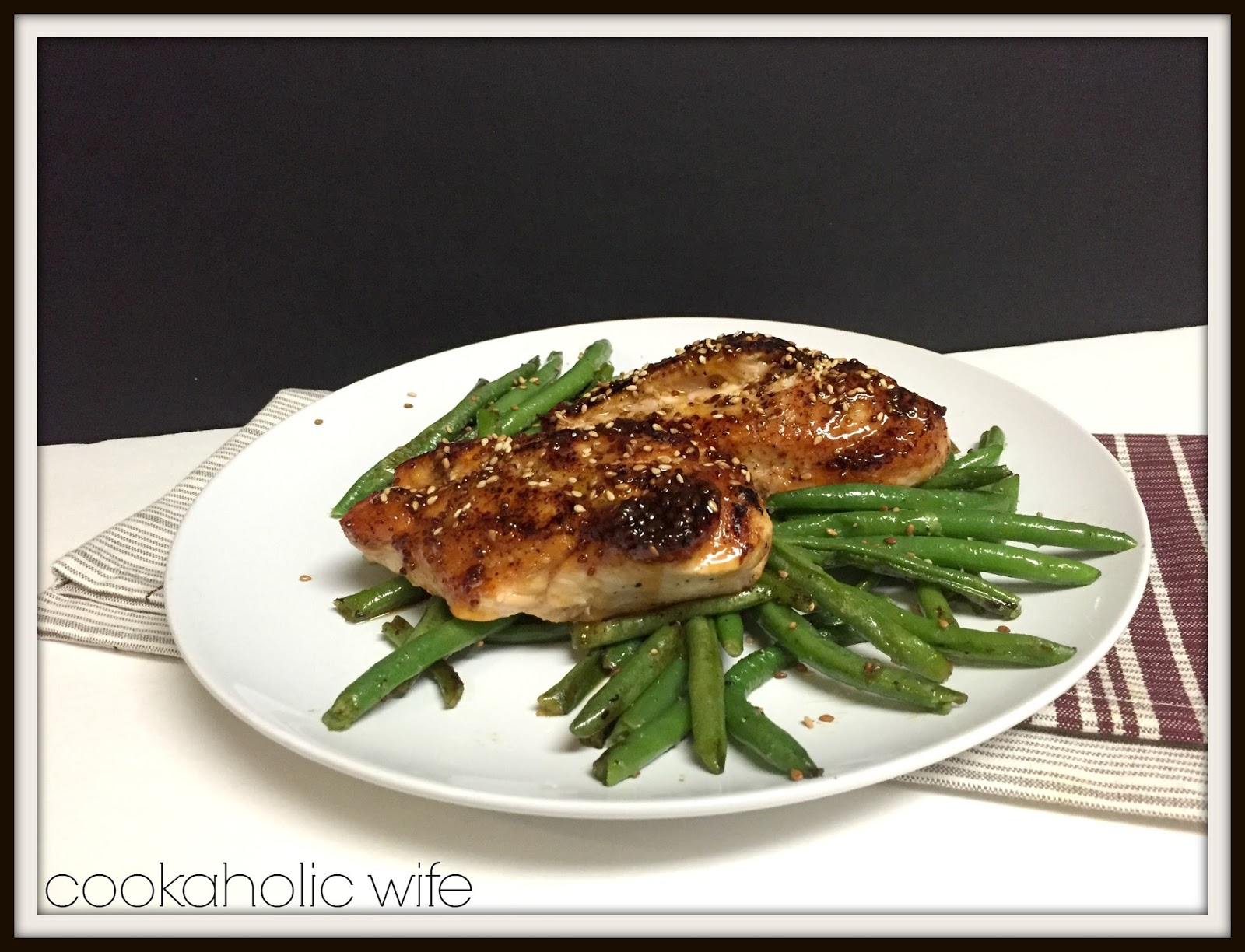 Honey Sesame Glazed Chicken Breasts Cookaholic Wife