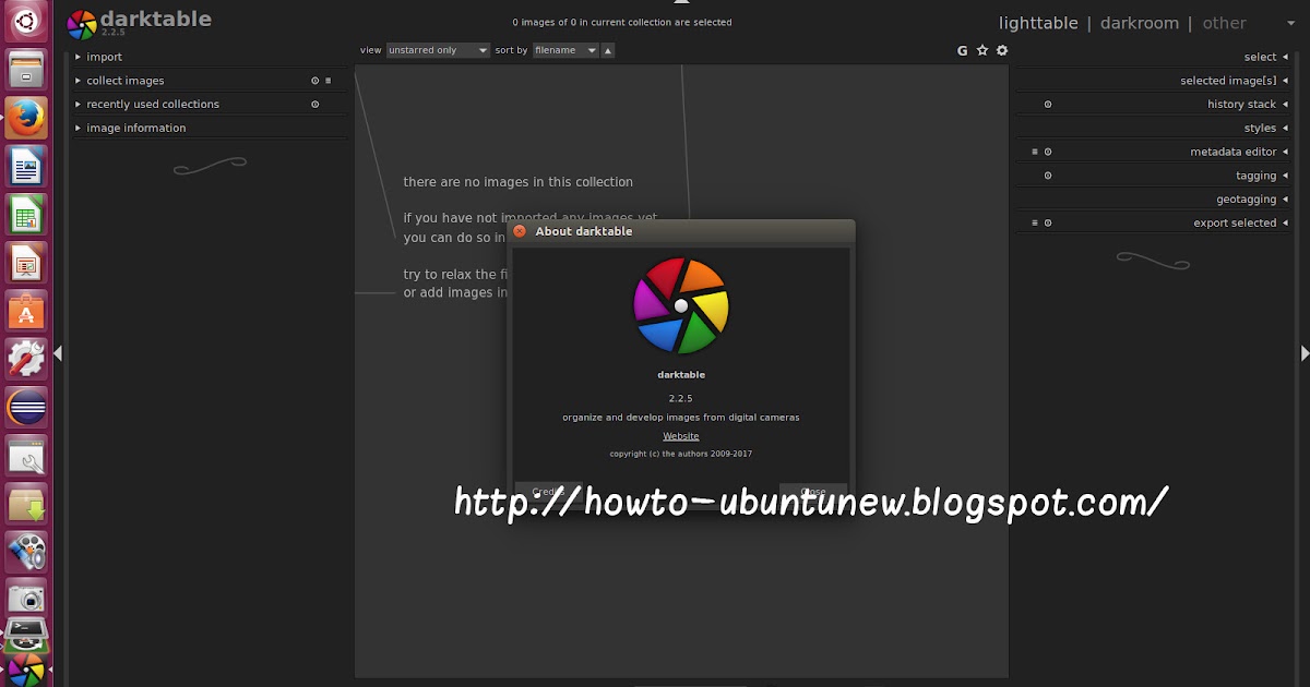 ubuntu darktable 1.6 ubuntu darktable 1.6