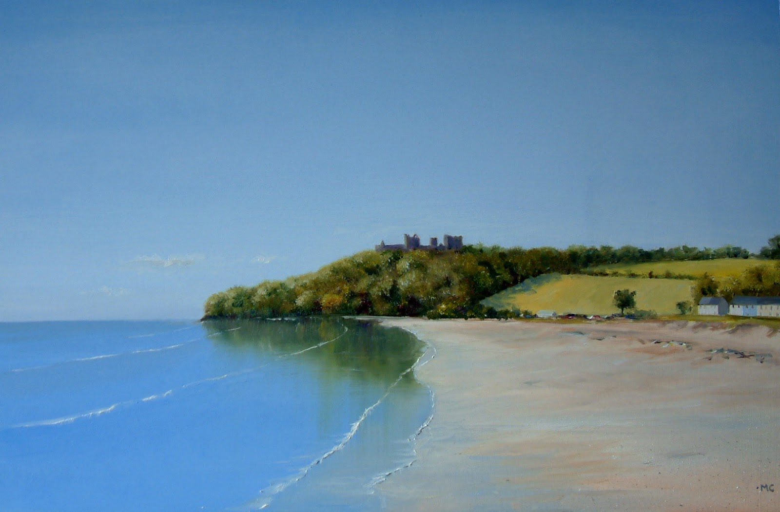 Carmarthen Artist: Llansteffan and Britains Finest