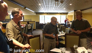 Junkyard Life was invited to lunch with Pontiac designers Bill Porter and David McIntosh.