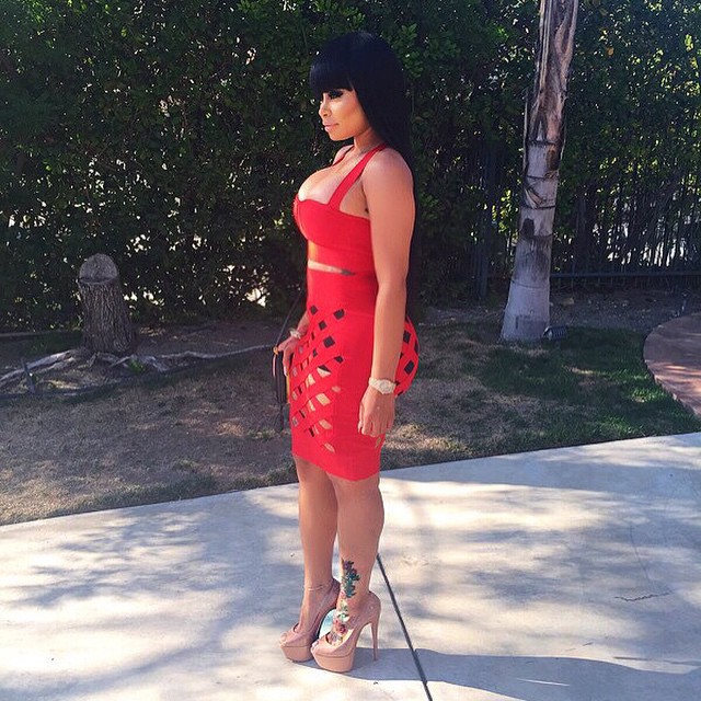 Kaycee Blog 24 7 Blac Chyna Shows Off Curvaceous Derriere