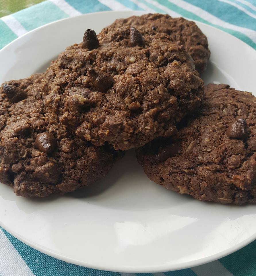 Love Baking with the Tefal Cuisine Companion DOUBLE CHOCOLATE OAT BISCUITS