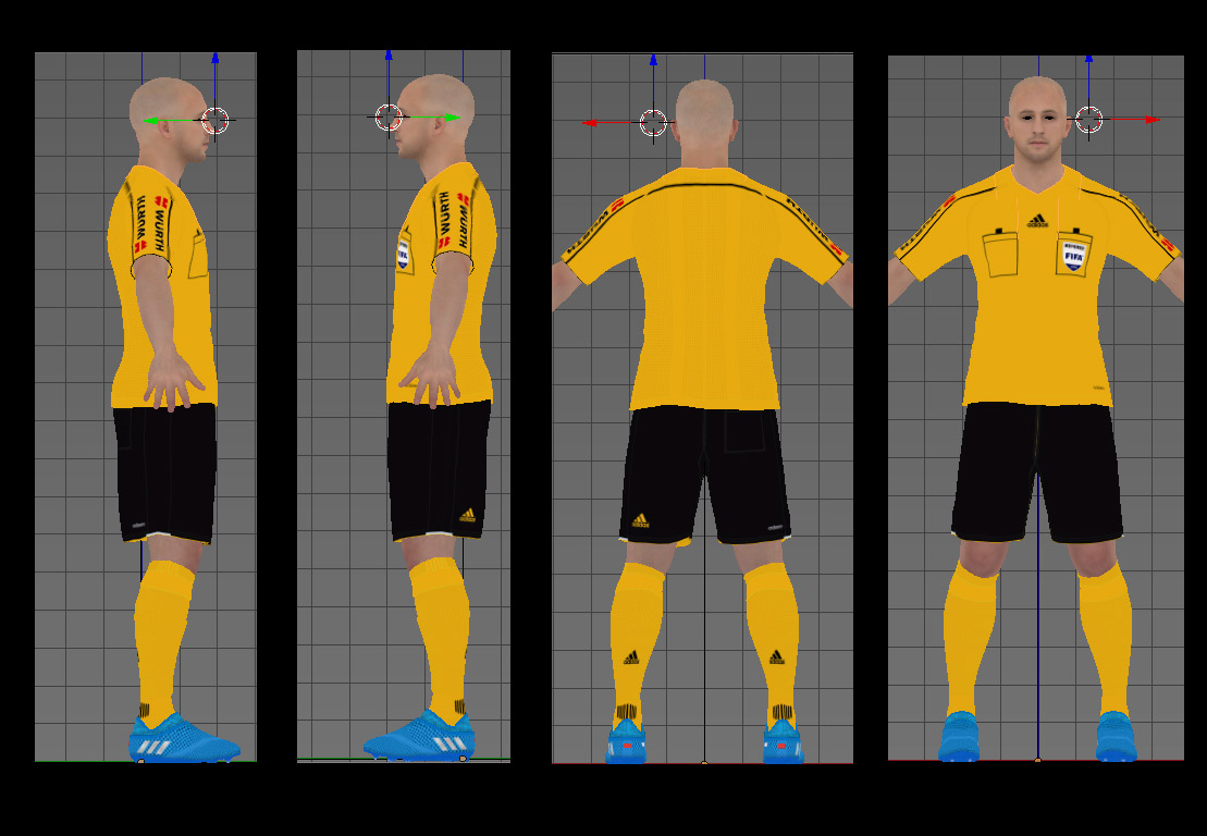GC_90 PES 2017 LaLiga Santander Referee Kit season 2016/17