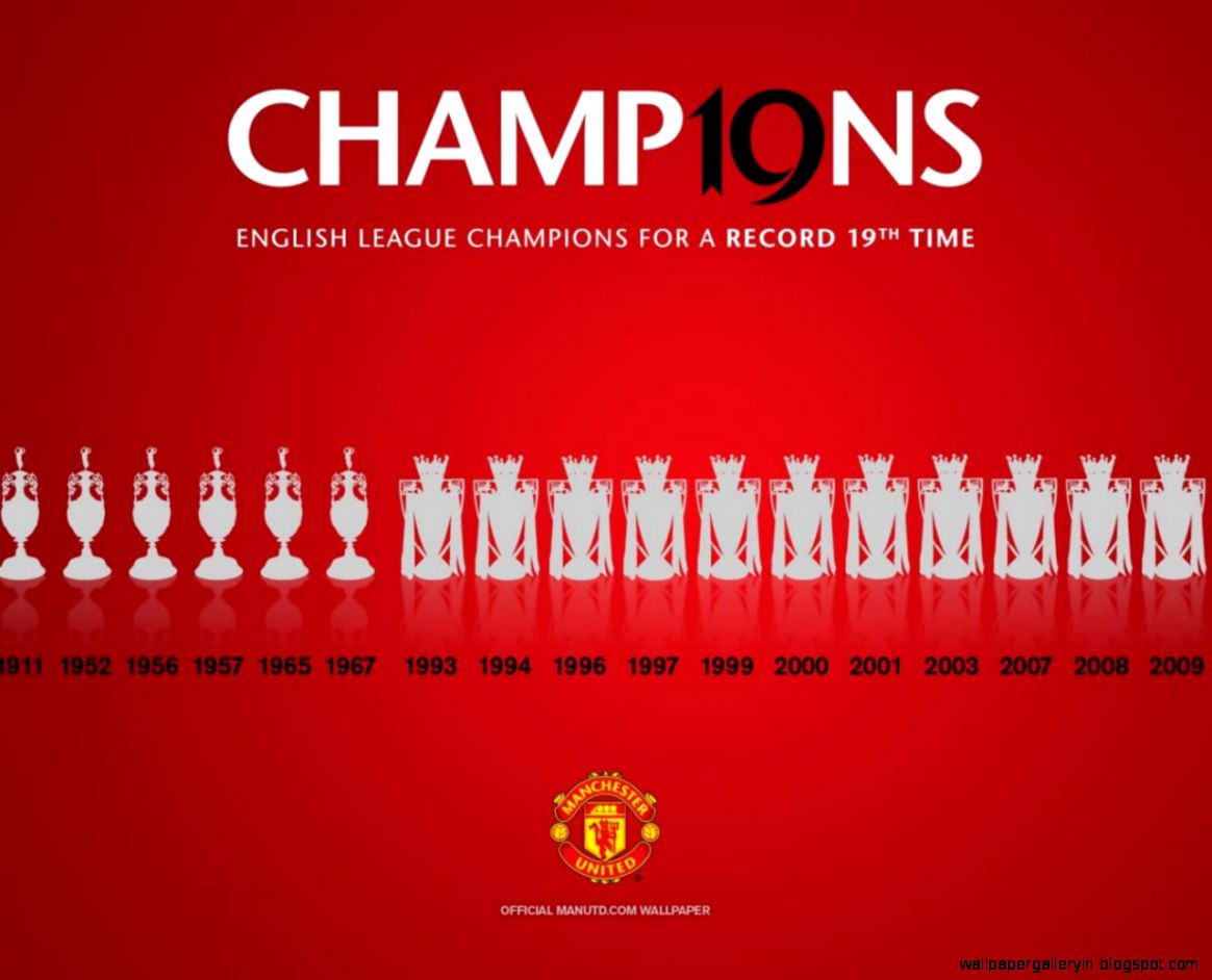 All Trophy Manchester United Wallpaper Wallpaper Gallery