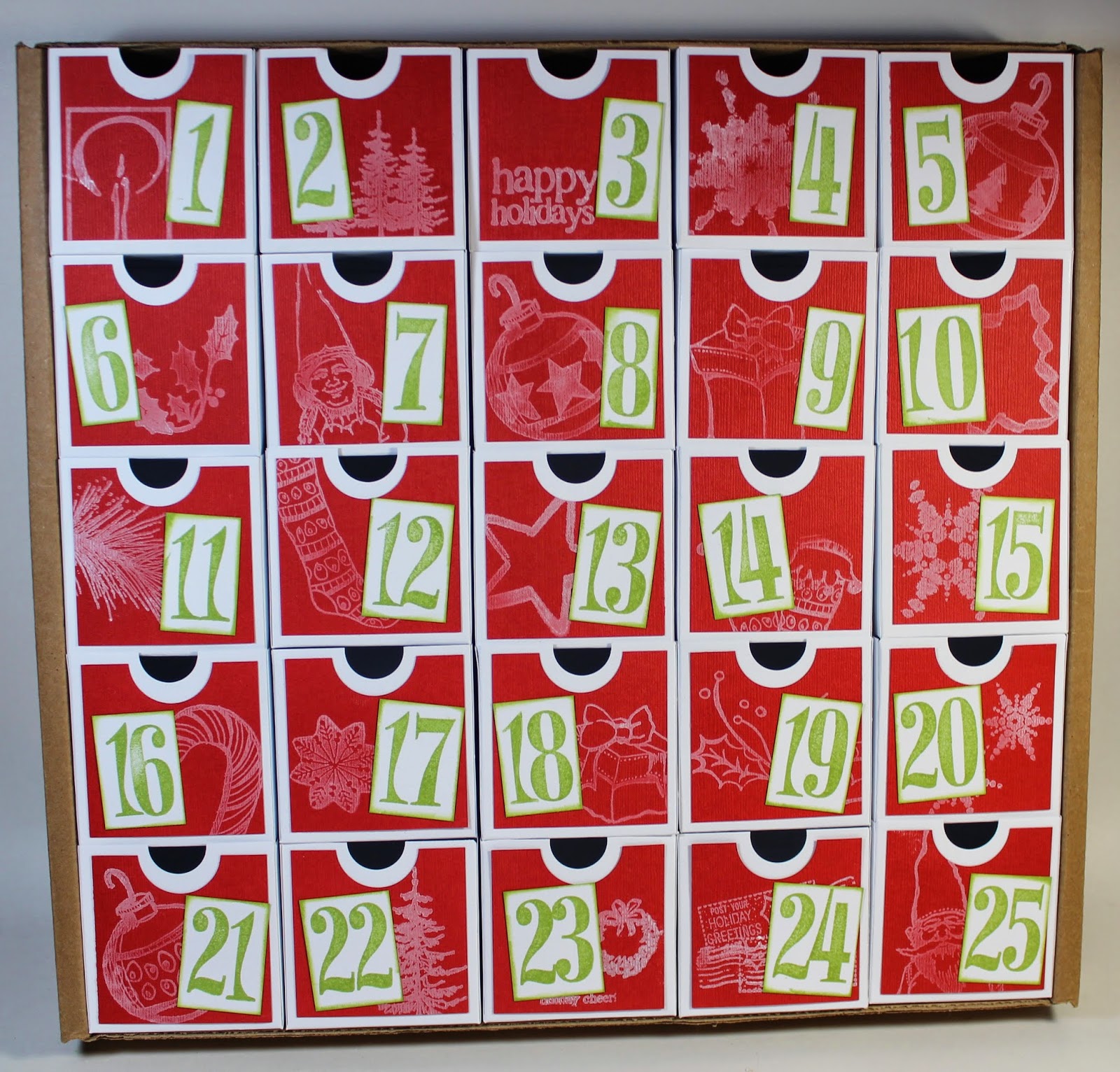 Cape Cod Scrapper Christmas Countdown Day 1 Advent Calendar Ornament