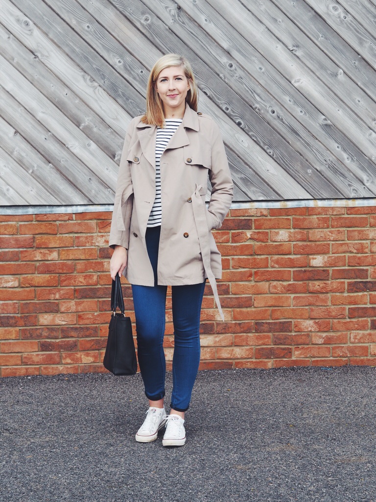asseenonme, bluejeans, casualfashion, fashionbloggers, fashionpost, fblogger, fbloggers, joules, lookoftheday, lotd, ootd, outfitoftheday, primark, springtrench, trainers, trenchcoat, whatimwearing, wiw, 