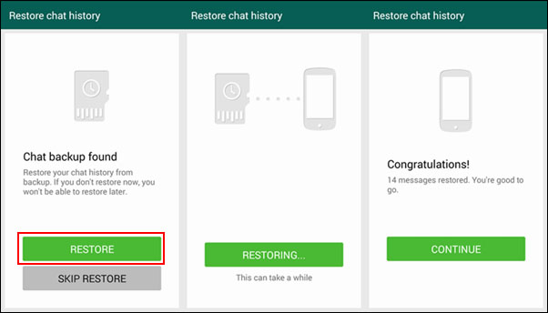 restore whatsapp from sd card restore whatsapp from sd card