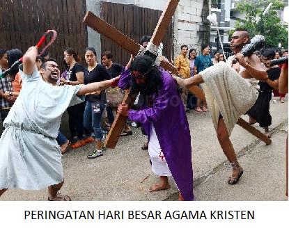 Sebutkan hari hari besar agama di indonesia
