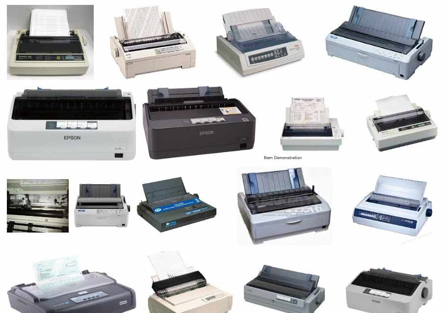 Informasi Macam Jenis Printer Dan Perbedaan Tipe Printer Dot Matrix Arenaprinter