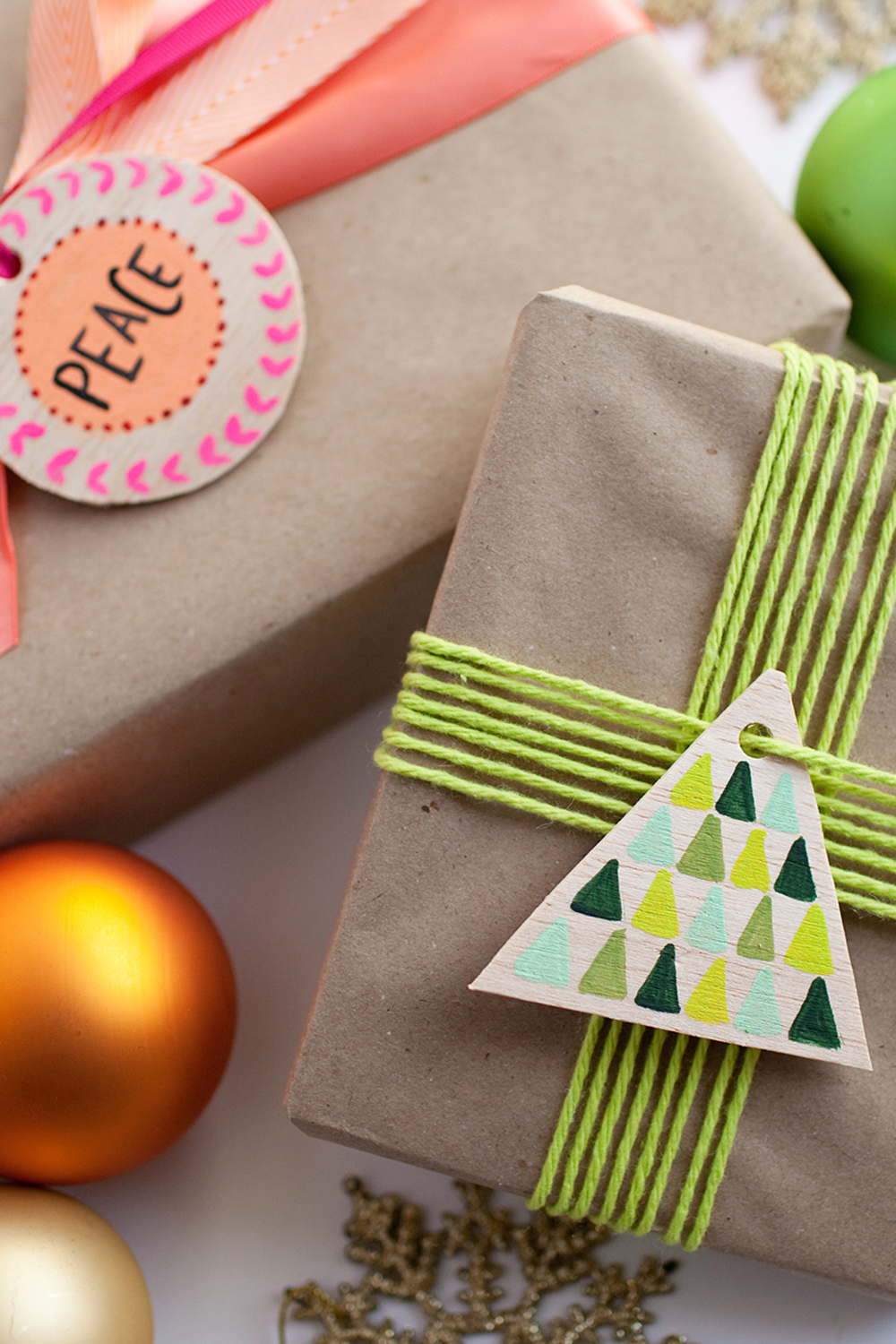 TELL DIY WOOD GIFT TAGS AND ORNAMENTS Tell Love and Party
