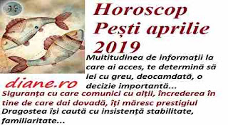 Horoscop aprilie 2019 Pești 