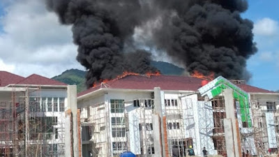 Gedung Baru Kampus IAIN Kota Palopo Terbakar