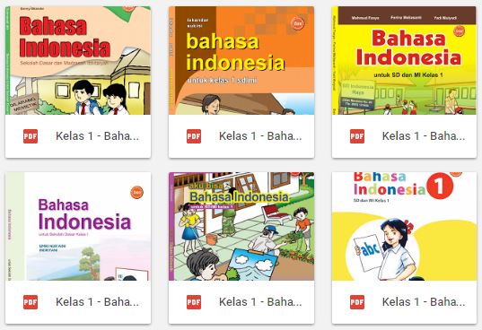 Modul Bahasa Indonesia Kelas 1 Sd