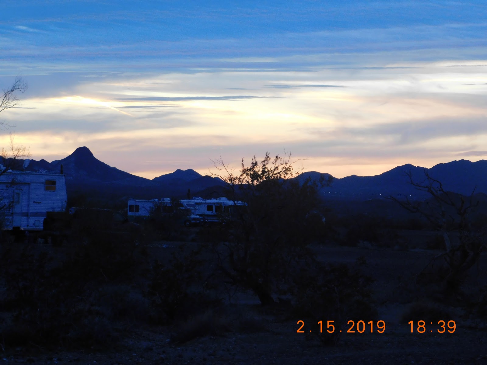 Seeing America with Ken and Shirley Jello plans...Cal Nev Ari RV Park..