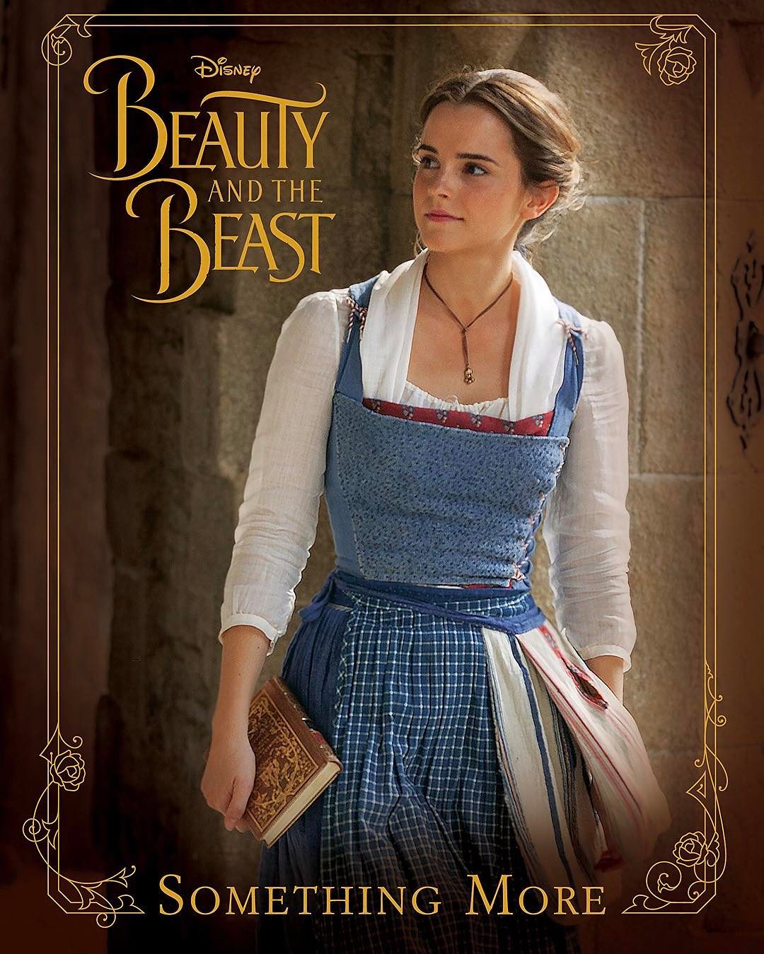 Emma Watson New picture of Emma Watson as Belle in Disney's 'Beauty