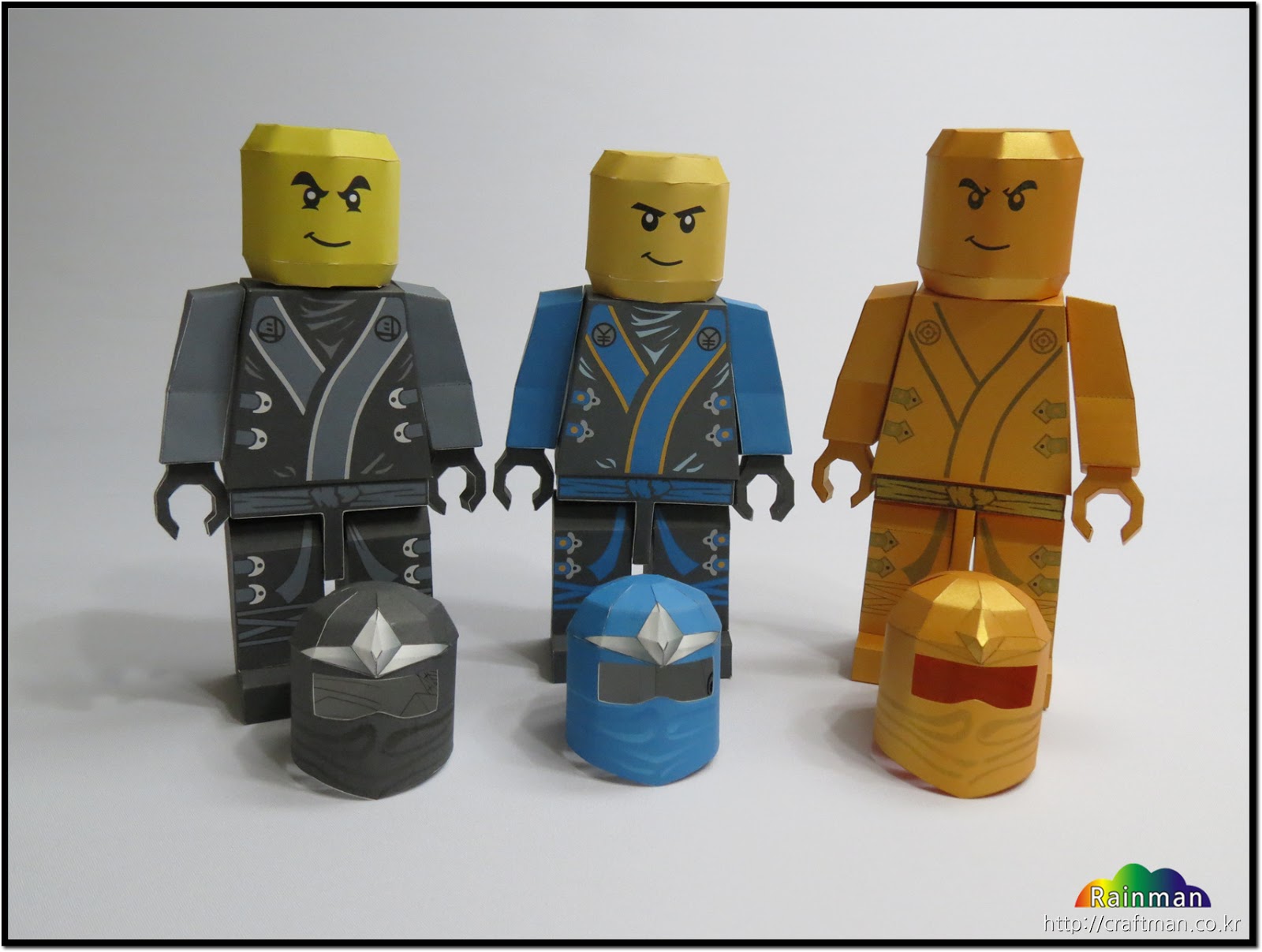 Paper Robots! Lego Ninjago Paper Models!!! Awesome