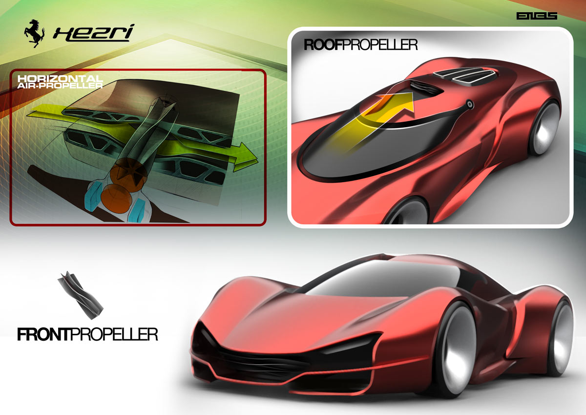 Ferrari Xezri Concept v2 2021