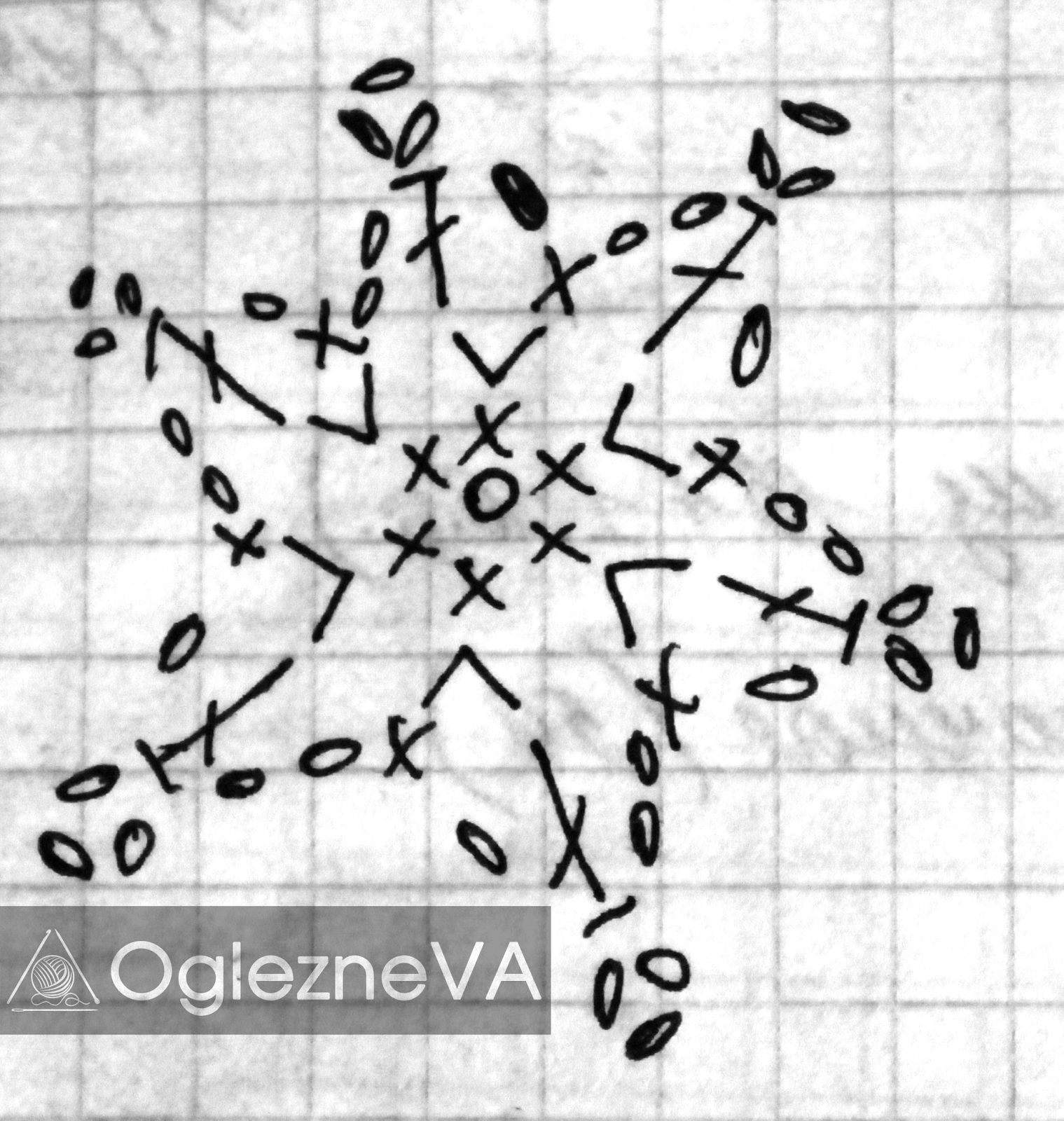 Солнышко крючком схема и описание бесплатно