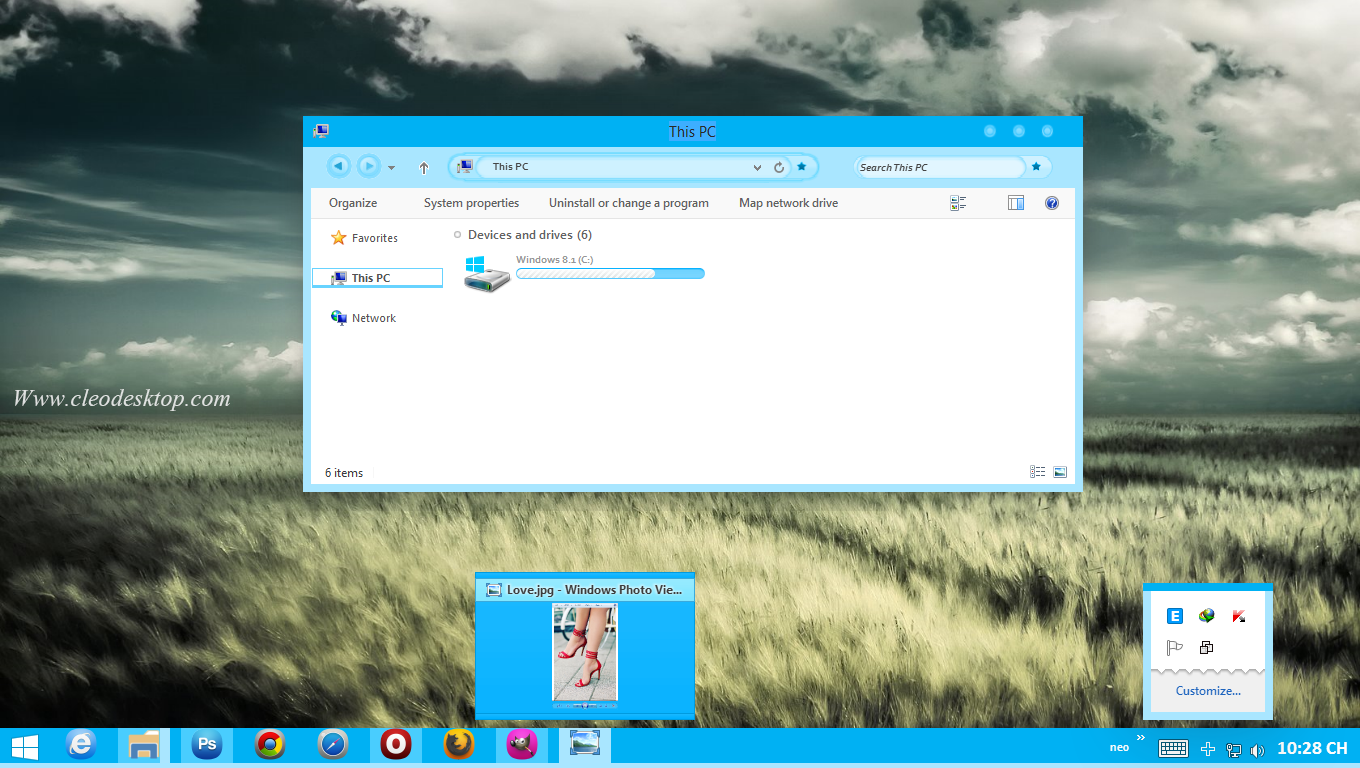 neon blue windows 10 theme and icon pack neon blue windows 10 theme and icon pack