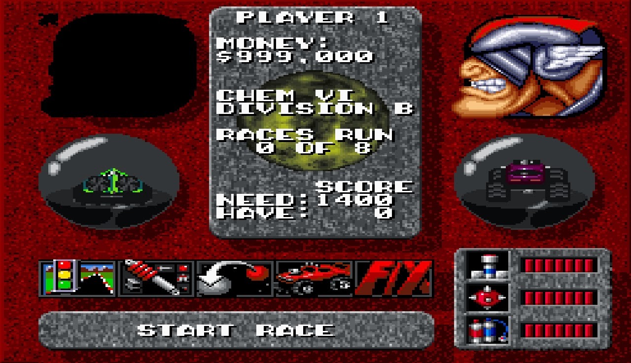 Snes Eternament Rock’N’Roll Racing Super Racer Snes Eternament Rock’N’Roll Racing Super Racer