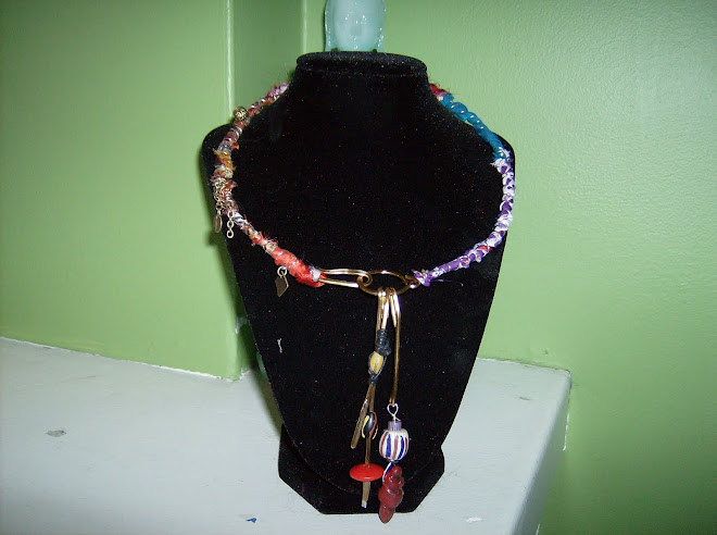 SARI SILK NECKLACE