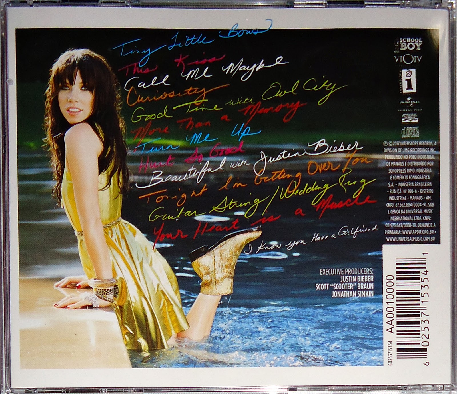 My Collection Carly Rae Jepsen » Kiss [Brasil]