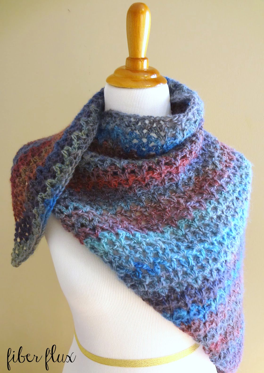 Fiber Flux: Free Crochet Pattern...Kristen Shawl!