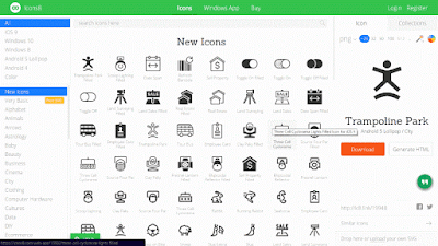 Những trang web tải miễn phí Material Design Icons